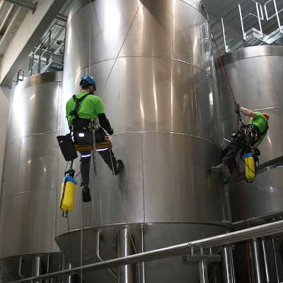 Reinigung mehrerer Brausilos