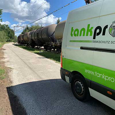 Reinigung Mineralöl Kessenwaggon