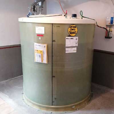 Hochwassersicherer Haase Tank